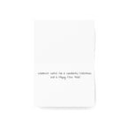 Christmas Star Greeting Cards – Religious Holiday Cards with Santa Silhouette (Pack of 1, 10, 30, 50)