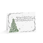 Holiday Greeting Cards  Tree Design (5, 10, 30, 50 pcs)